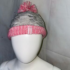 Girl's New Era Snug Cuffed Pom Knit Beanie New Without Tags